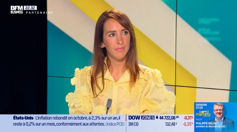 « Prenez soin de votre équipe, elle prendra soin de votre entreprise » Aurélie Gobinet au micro de BFM Business
