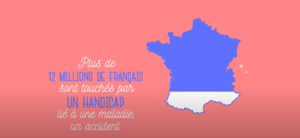 carte france nombre français touchés pas le handicap